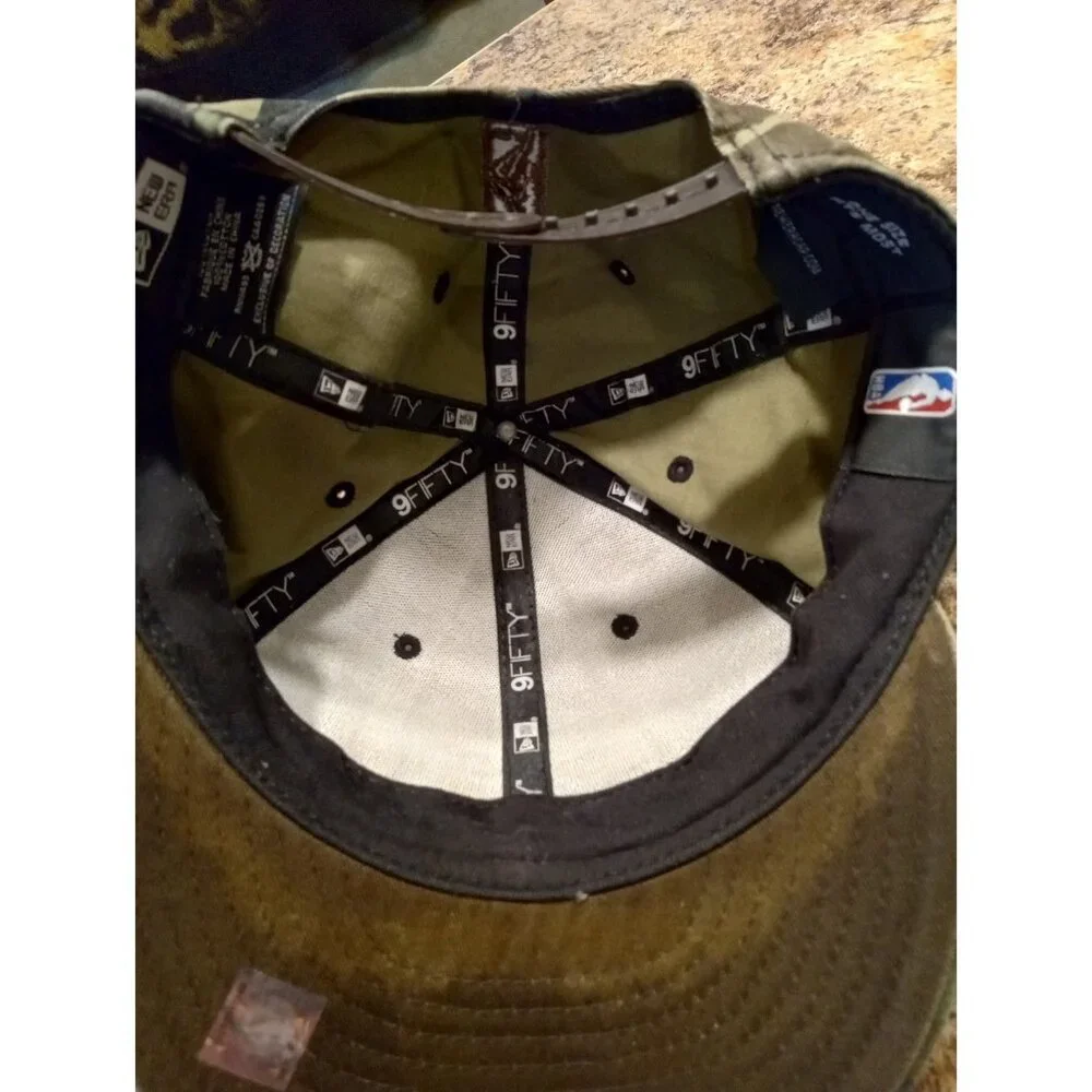 Cleveland Cavaliers New Era 59fifty Camo Snapback Hat - Picture 11 of 11